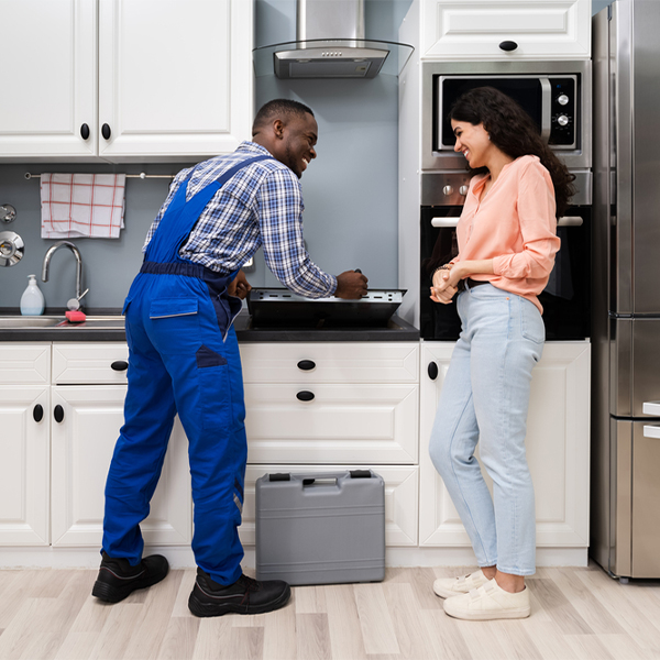 can you provide an estimate for cooktop repair before beginning any work in Phillips